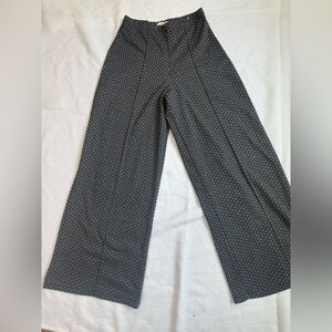 Max Studio Men's Dark Gray Patterned Dress Pants